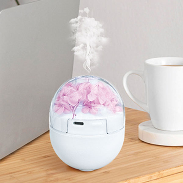 イルミネーションフラワー加湿器