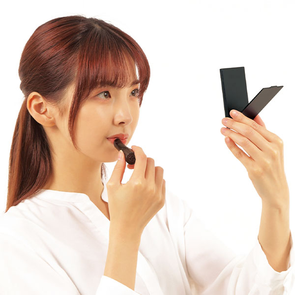 ハンディコンパクトミラー(ブラック)