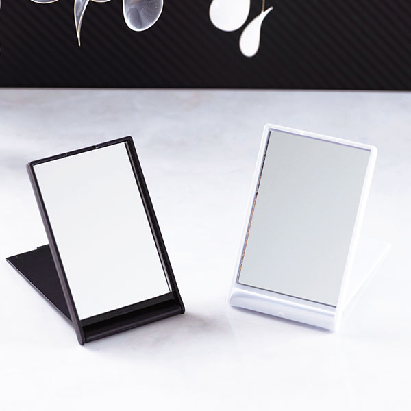 ハンディコンパクトミラー(ブラック)