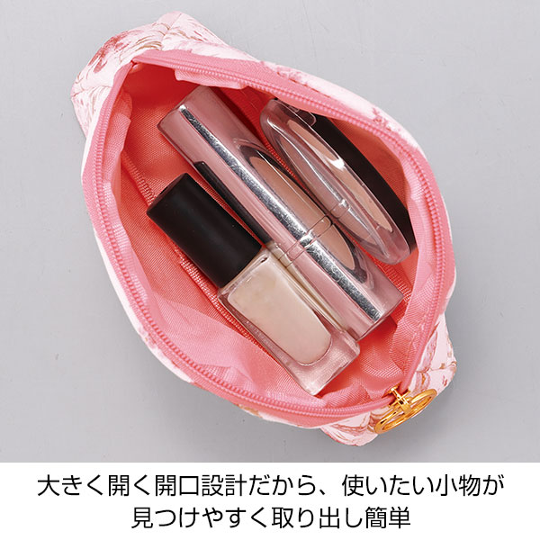 アマビリス ジャガードシフォンポーチ