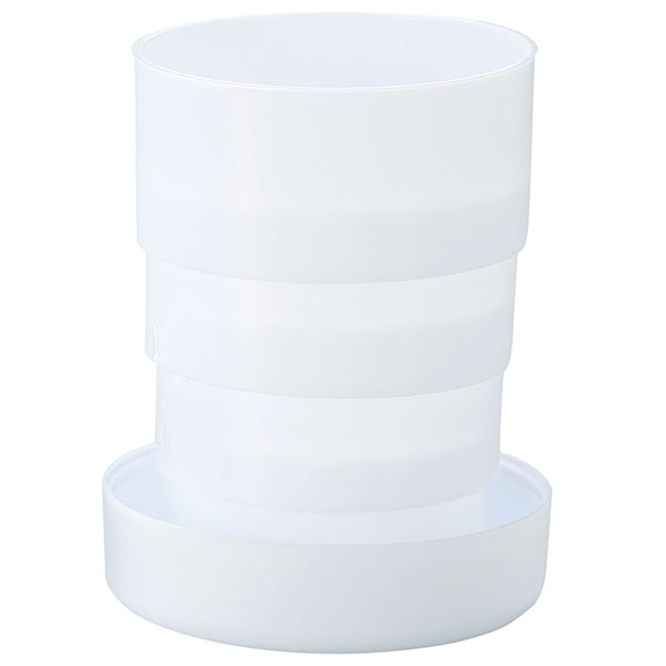 ピルケース付き折りたたみコップ