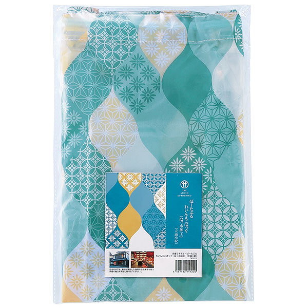 京都くろちく・ぽーたぶるれいんえこばっぐ（はっ水加工）立涌小紋