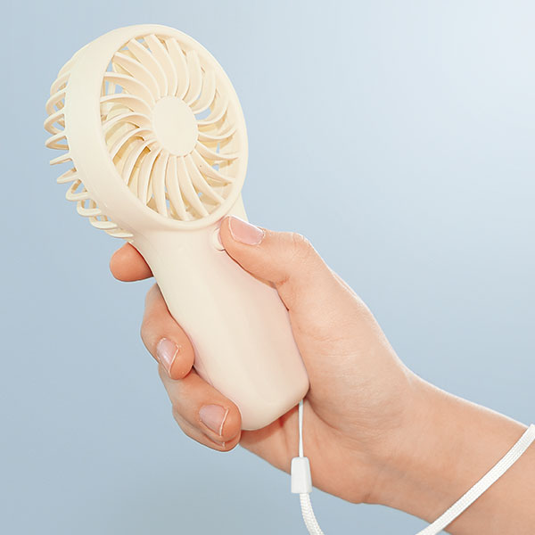 ポータブルハンディファン(ハンドストラップ付き)