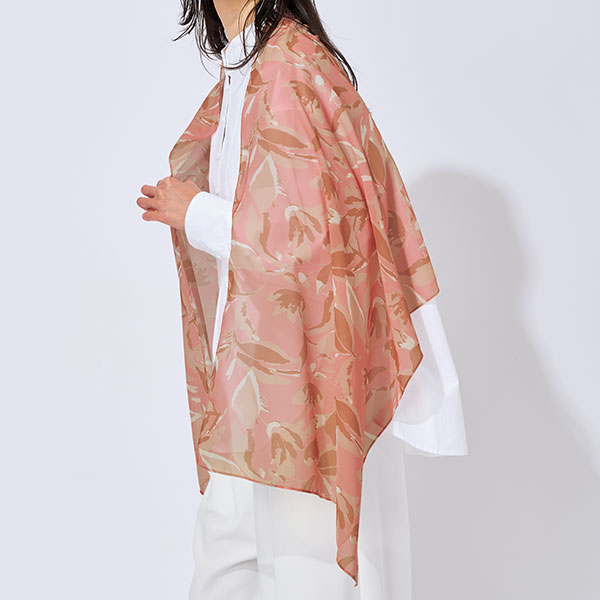 リュクレ シフォンフラワーストール