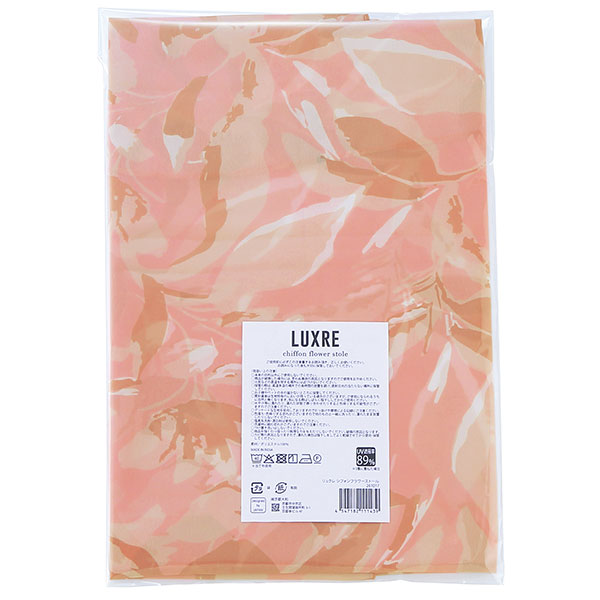 リュクレ シフォンフラワーストール