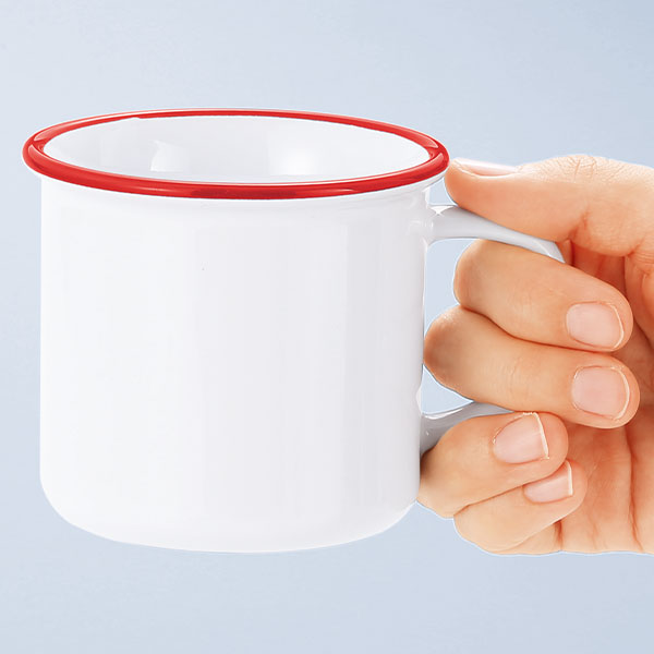 ホーローライクマグ(レッド)