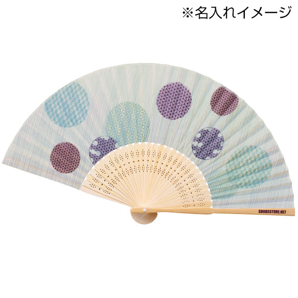 和ごころ竹扇子(てまり)