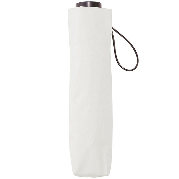 ベーシック男女兼用晴雨兼用折りたたみ傘(オフホワイト)