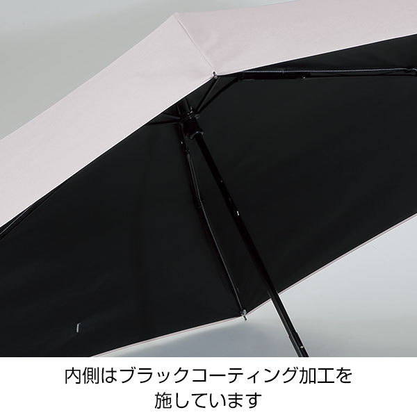 ベーシック男女兼用晴雨兼用折りたたみ傘(オフホワイト)