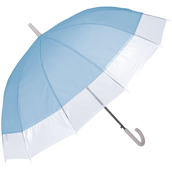 ジェムブレラ12本骨ジャンプ傘(サックス)