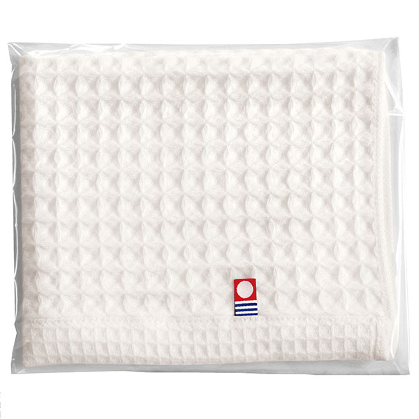 今治ワッフルソフト ハンドタオル(ホワイト)