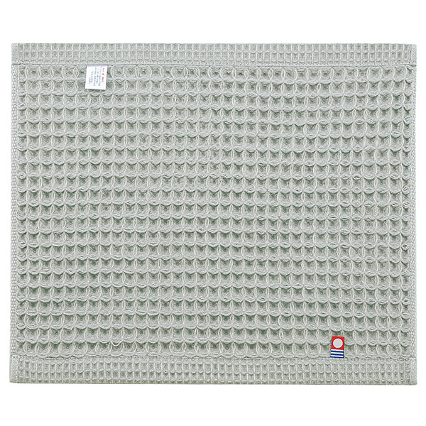 今治ワッフルソフト ハンドタオル(グレー)