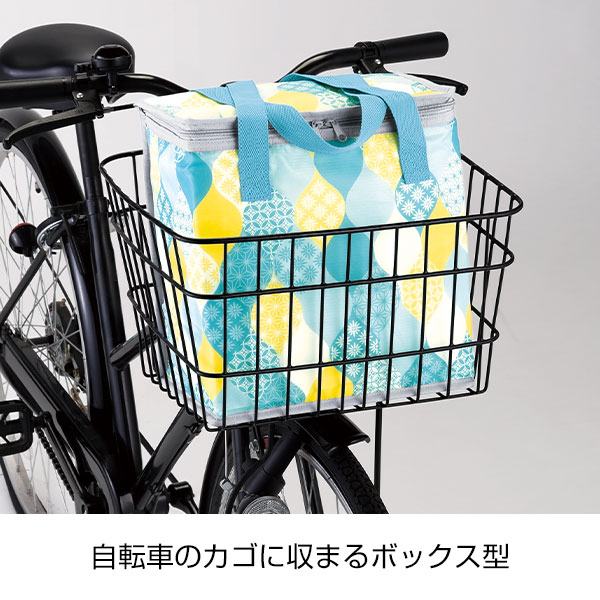 京都くろちく・ぼっくす型保冷温ばっぐ(立涌小紋tatewakukomon)