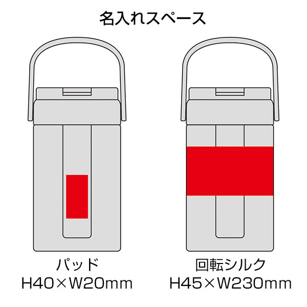 ハンドル付きクリアストローボトル