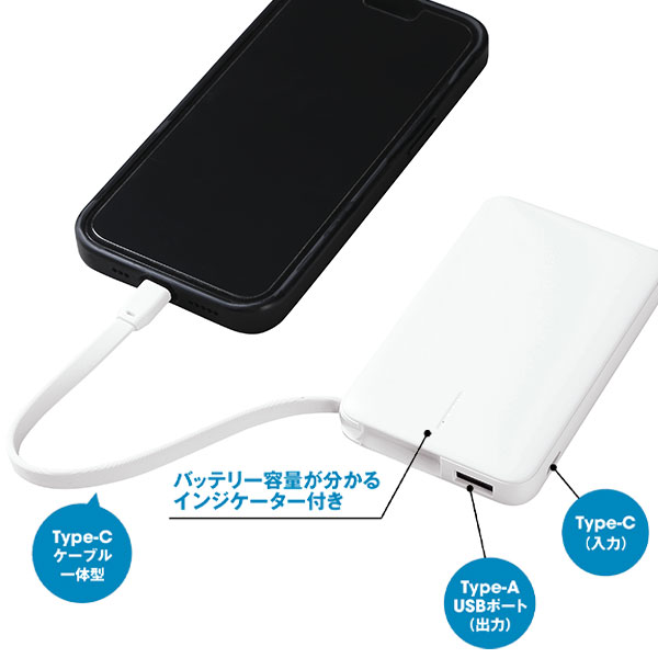 リン酸鉄急速充電モバイルバッテリー5000