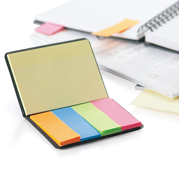 レザー調フセンブック