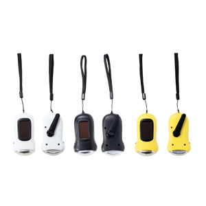 ソーラー＆ダイナモLEDライト