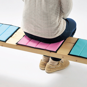 折りたたみクッションシート