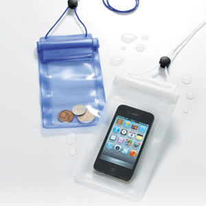 ウォーターレジスト携帯ポーチ