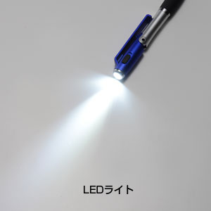 LED付スマホスタンドタッチペン