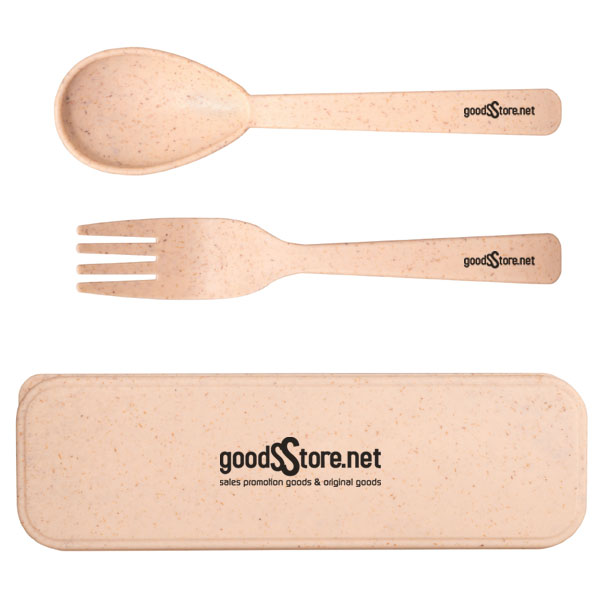 バンブーエコカトラリーセット