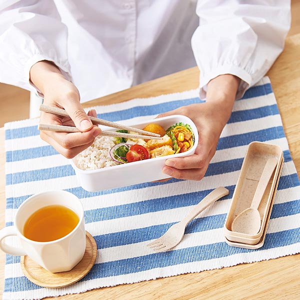 バンブーエコカトラリーセット