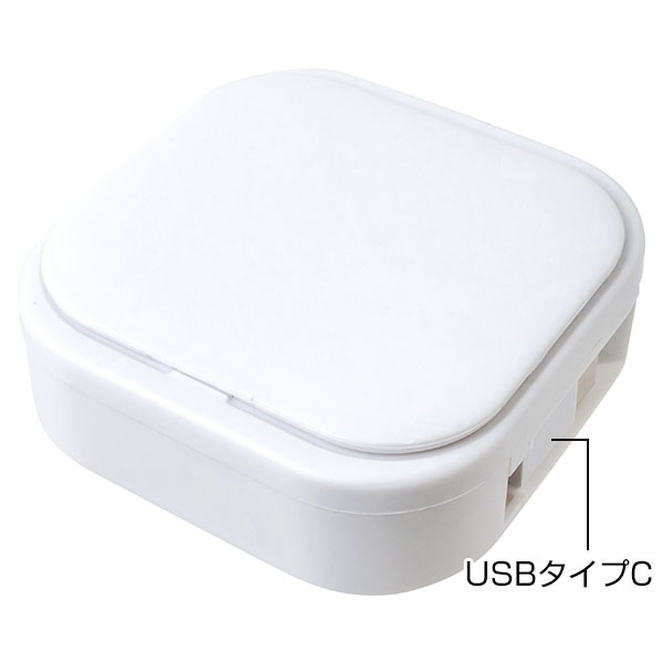 リール式マルチ充電ケーブル