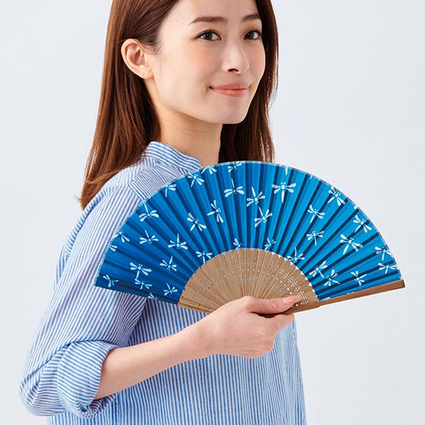 すす竹和扇子