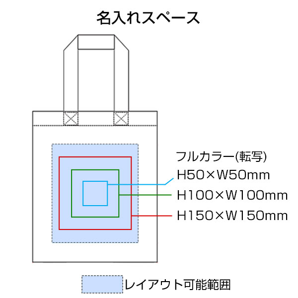 リサイクルコットン トートバッグA4