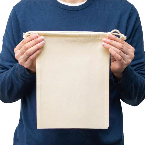 リサイクルコットン巾着M