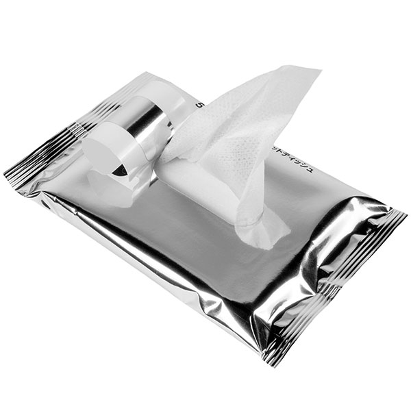 小ロット!5年保証防災用ウェットティッシュ20枚