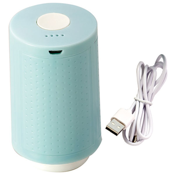 吸引ポンプ付圧縮袋