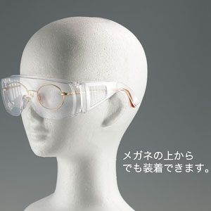ウイルス対策保護メガネ