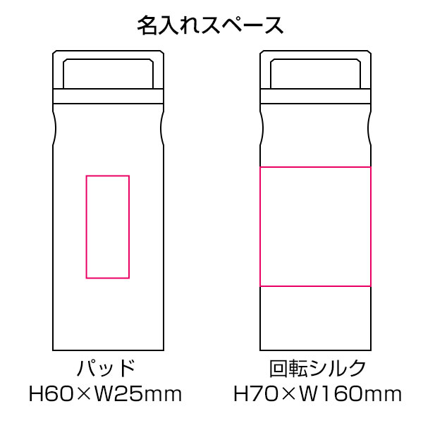 ハンディステンレスボトル