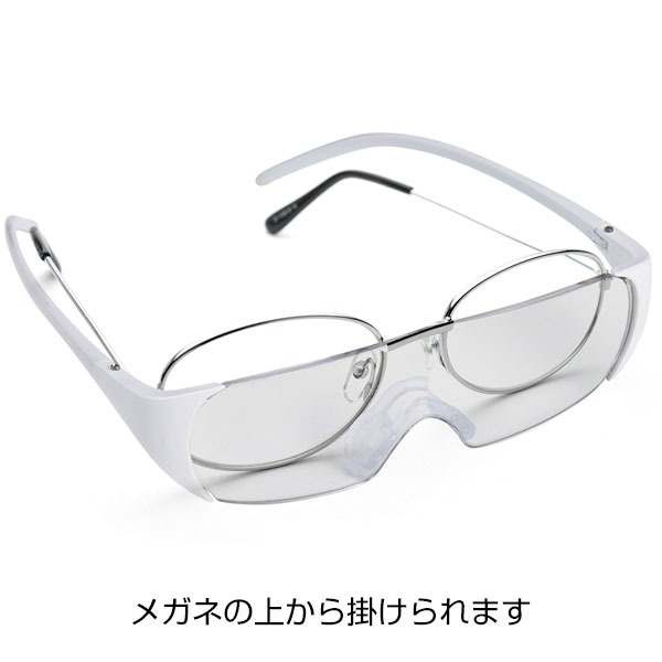 メガネ型ルーペ
