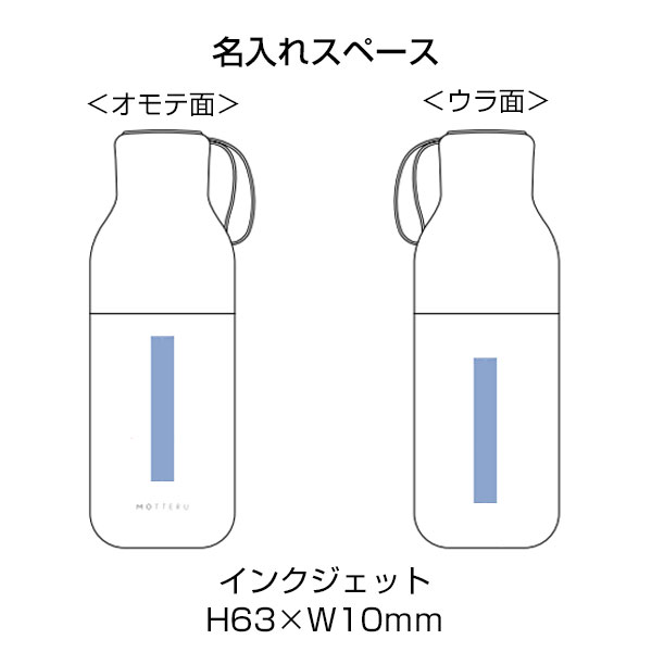 MOTTERUコンパクトボトル遮光アンブレラUPF50+　