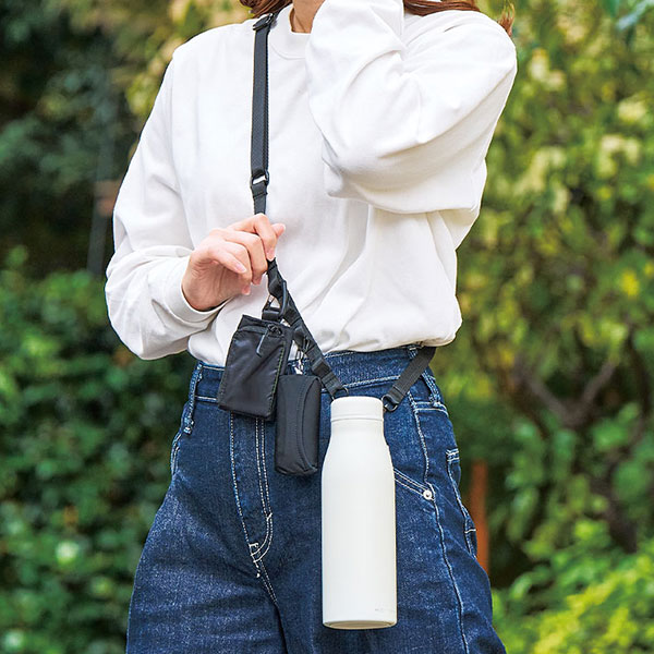 MOTTERUショルダーサーモステンレスボトルPLUS