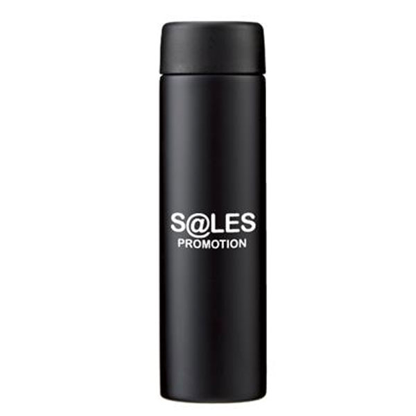 真空ステンレス スリムボトル180ml ソロ (ブラック)