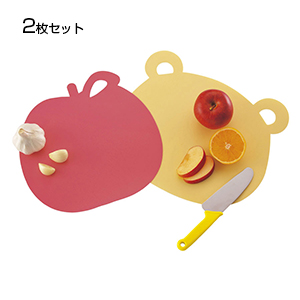 くまりんご 使い分けまな板シート