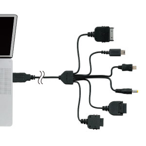 ＵＳＢ＆車deチャージ！マルチコネクター