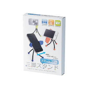 スマートフォン三脚スタンド