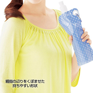 カラビナ付コンパクト携帯ボトル