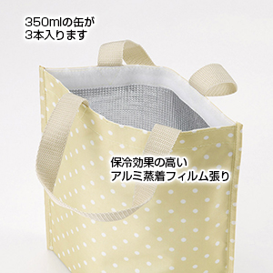ドット 保冷温トートバッグ
