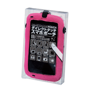 ダイレクトタッチ スマホポーチ