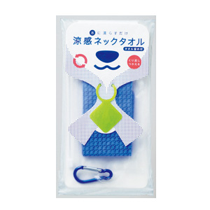涼感ネックタオル タオル留め付