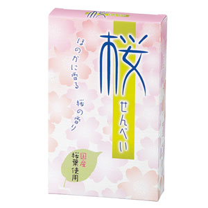 桜せんべい