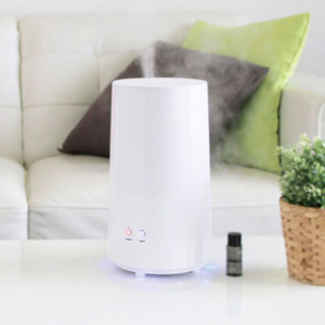 アロマ超音波式加湿器トール　ブルー