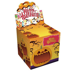 ハッピーハロウィンキューブティッシュ50W