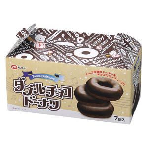 ダブルチョコドーナツ7個入