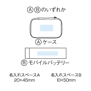 ケース付モバイルバッテリーセット
